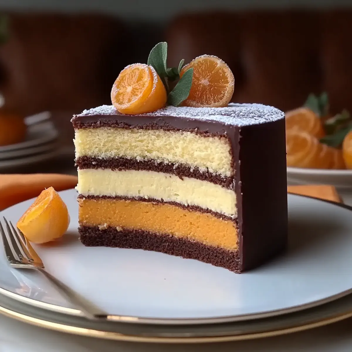 Chocolate & Orange Punchcake