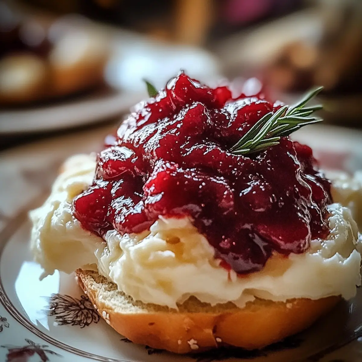 Christmas Cranberry Honey Butter