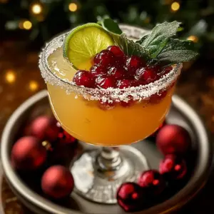 Christmas Mistletoe Margarita