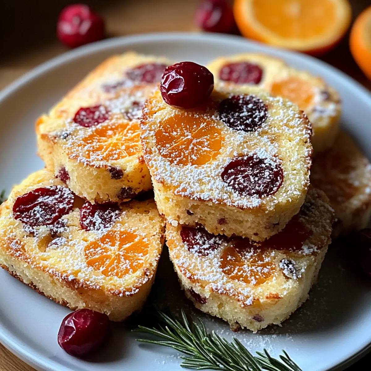 Cranberry Orange Shortbread