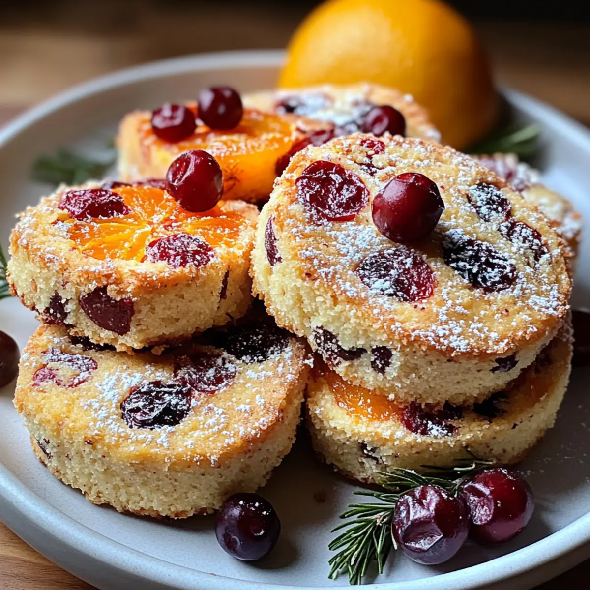 Cranberry Orange Shortbread