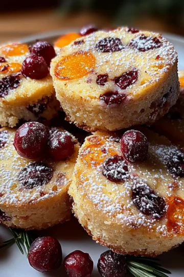 Cranberry Orange Shortbread