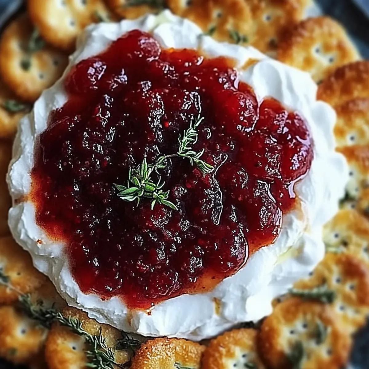 Cranberry Whipped Feta Dip