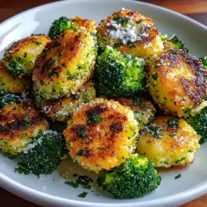 Crispy Broccoli and Potato Bites