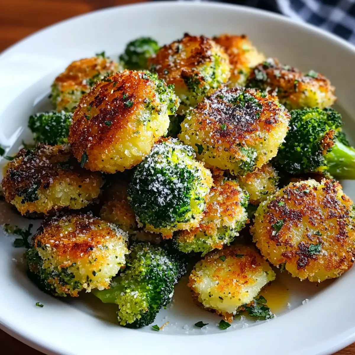 Crispy Broccoli and Potato Bites