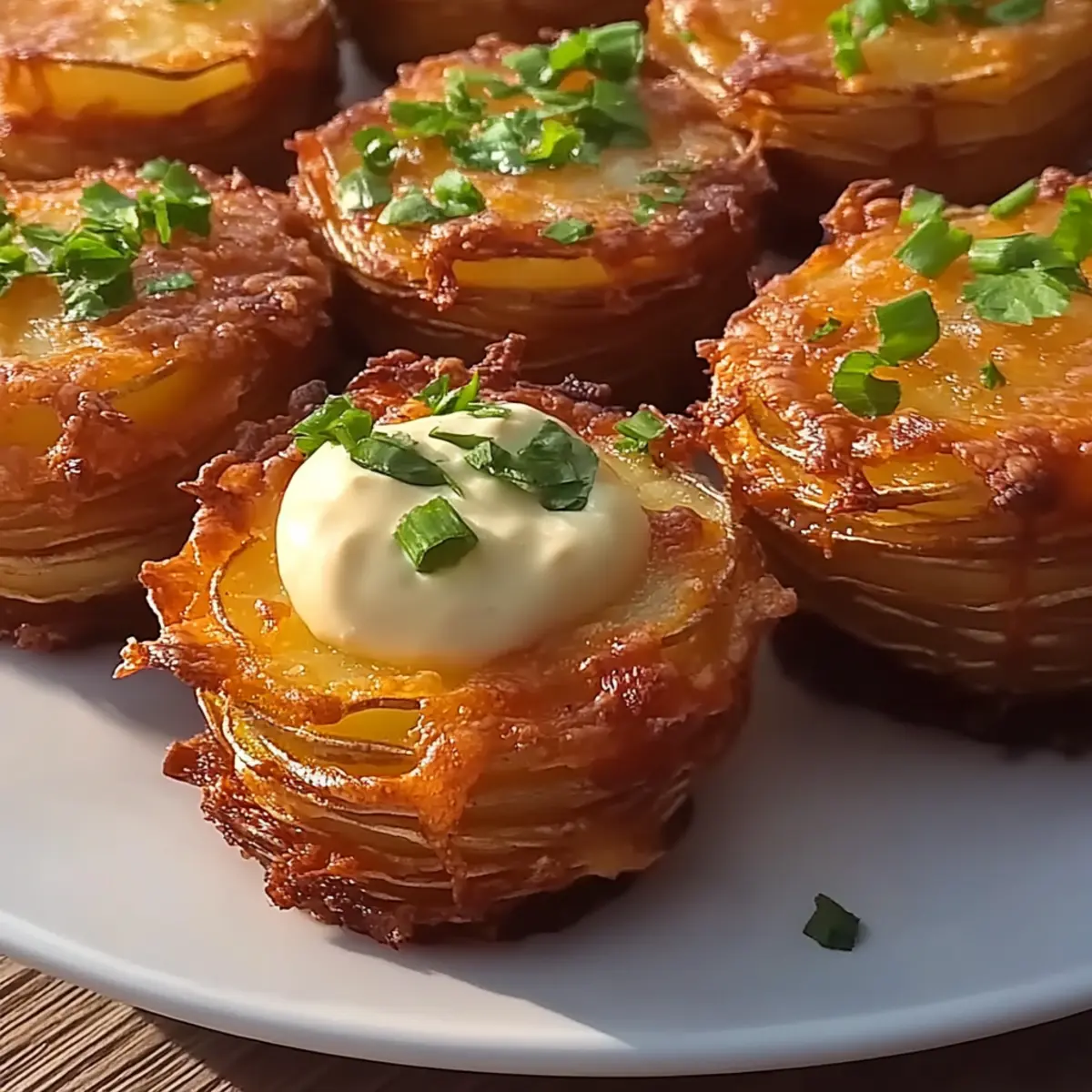 Crispy Southwest Potato Stacks