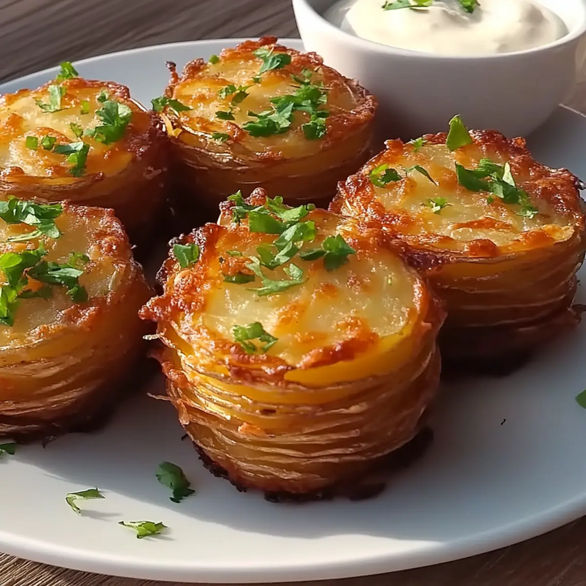 Crispy Southwest Potato Stacks