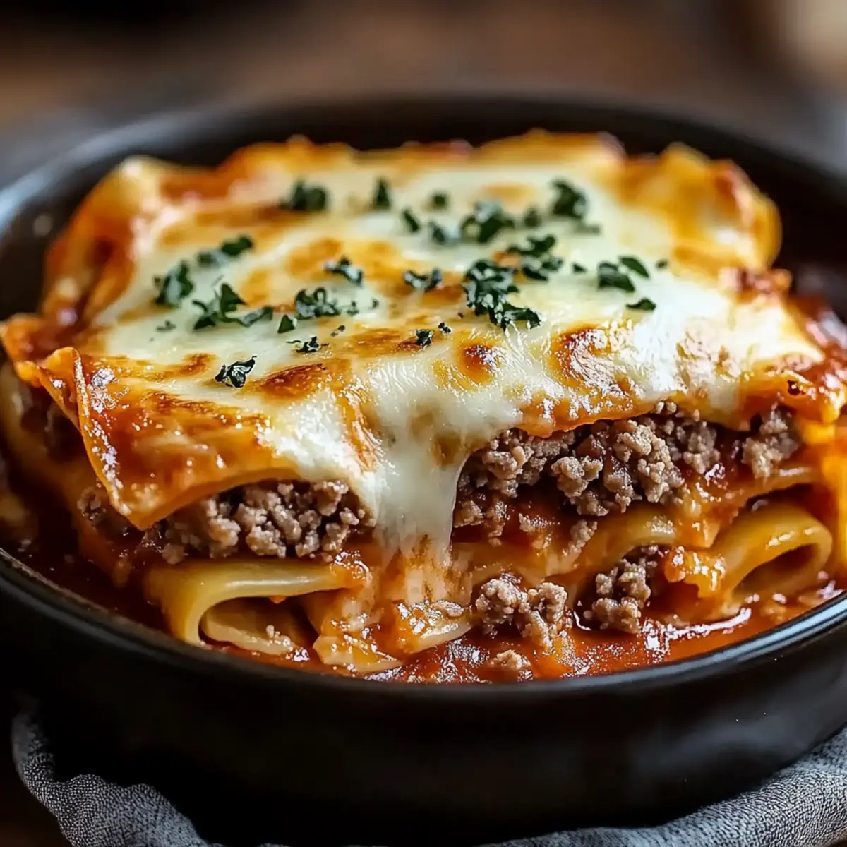 Crock Pot Lasagna Soup