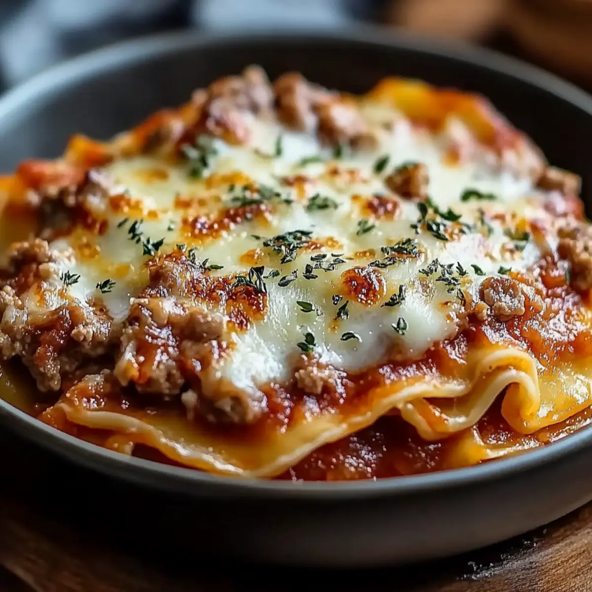 Crock Pot Lasagna Soup