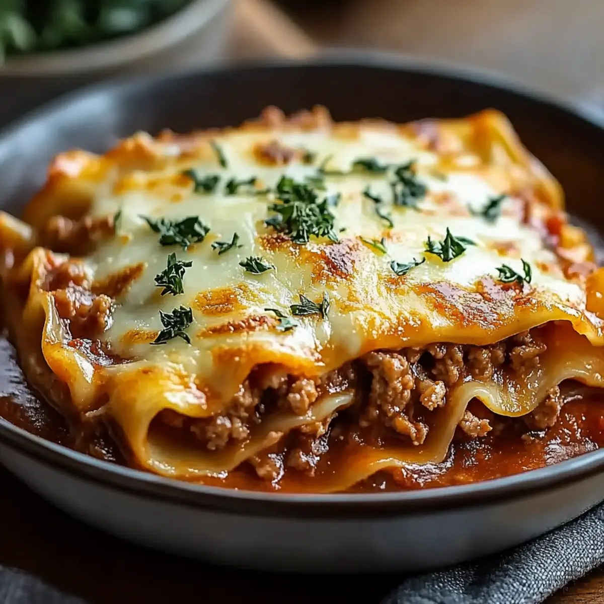 Crock Pot Lasagna Soup
