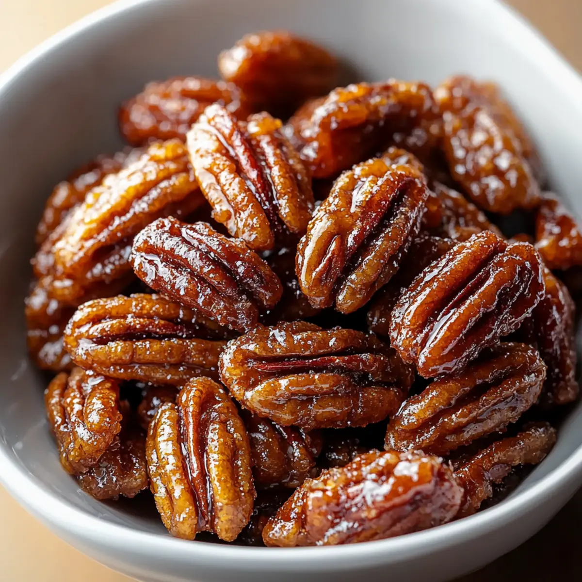 Crockpot Fireball Whisky Candied Pecans
