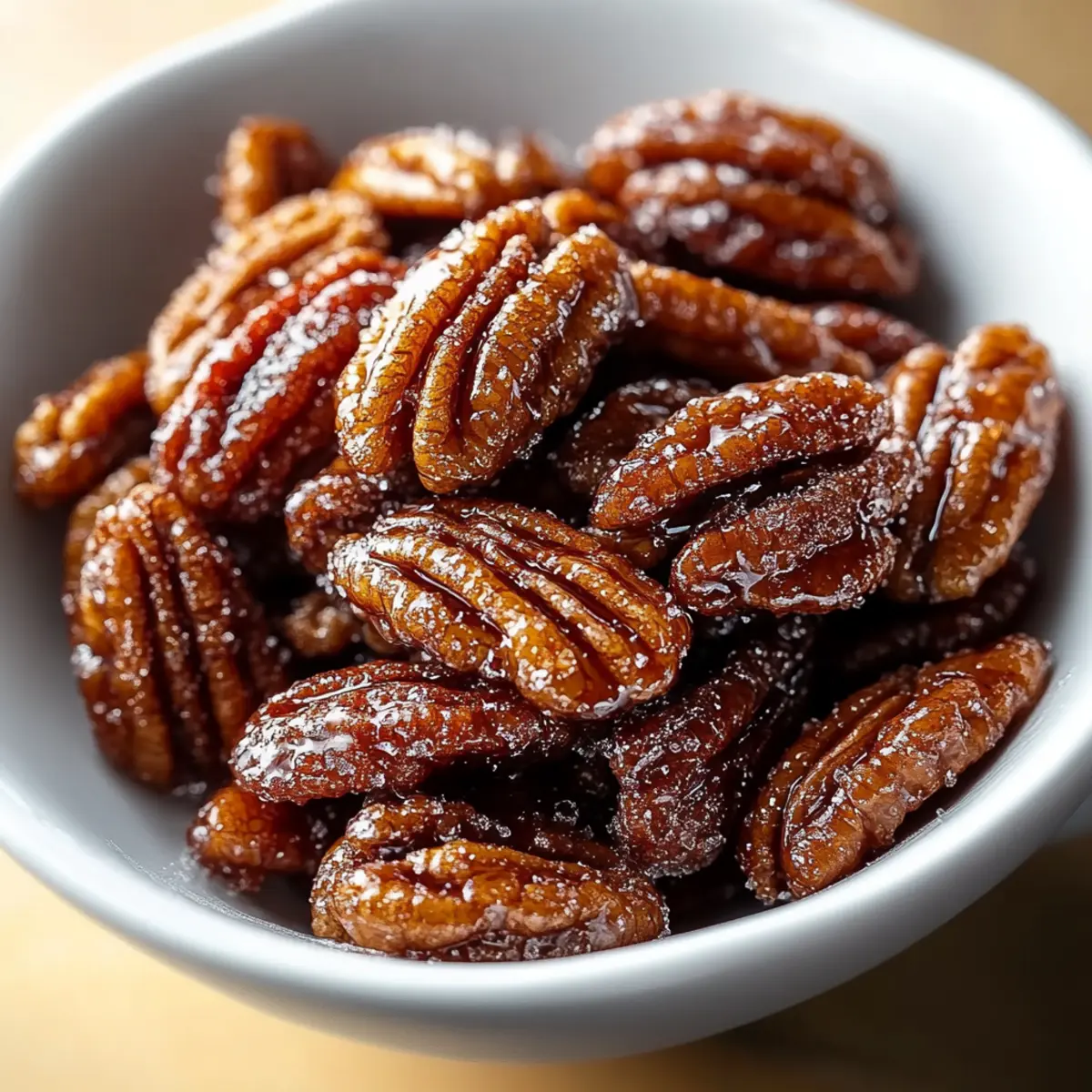 Crockpot Fireball Whisky Candied Pecans