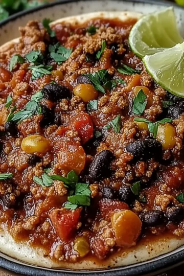 Cuban Beef Picadillo