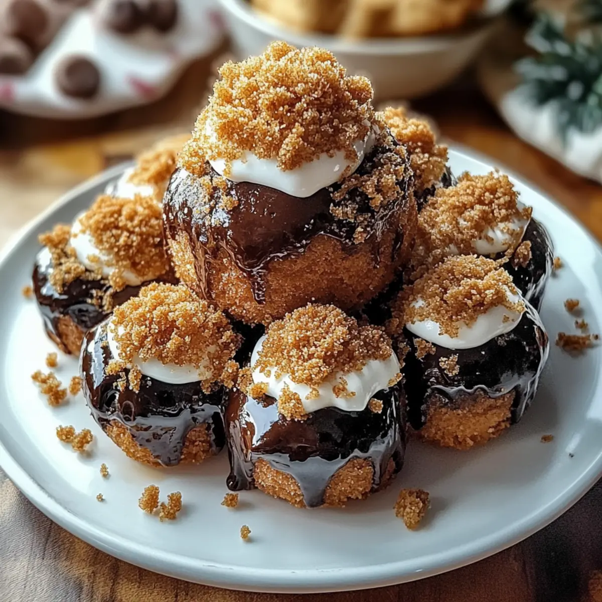 Decadent Spiced Gingerbread Truffles with Creamy Chocolate Coating