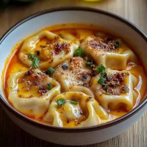 Dumplings Curry Soup