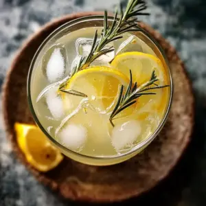 Elderflower Winter Gin Cocktail