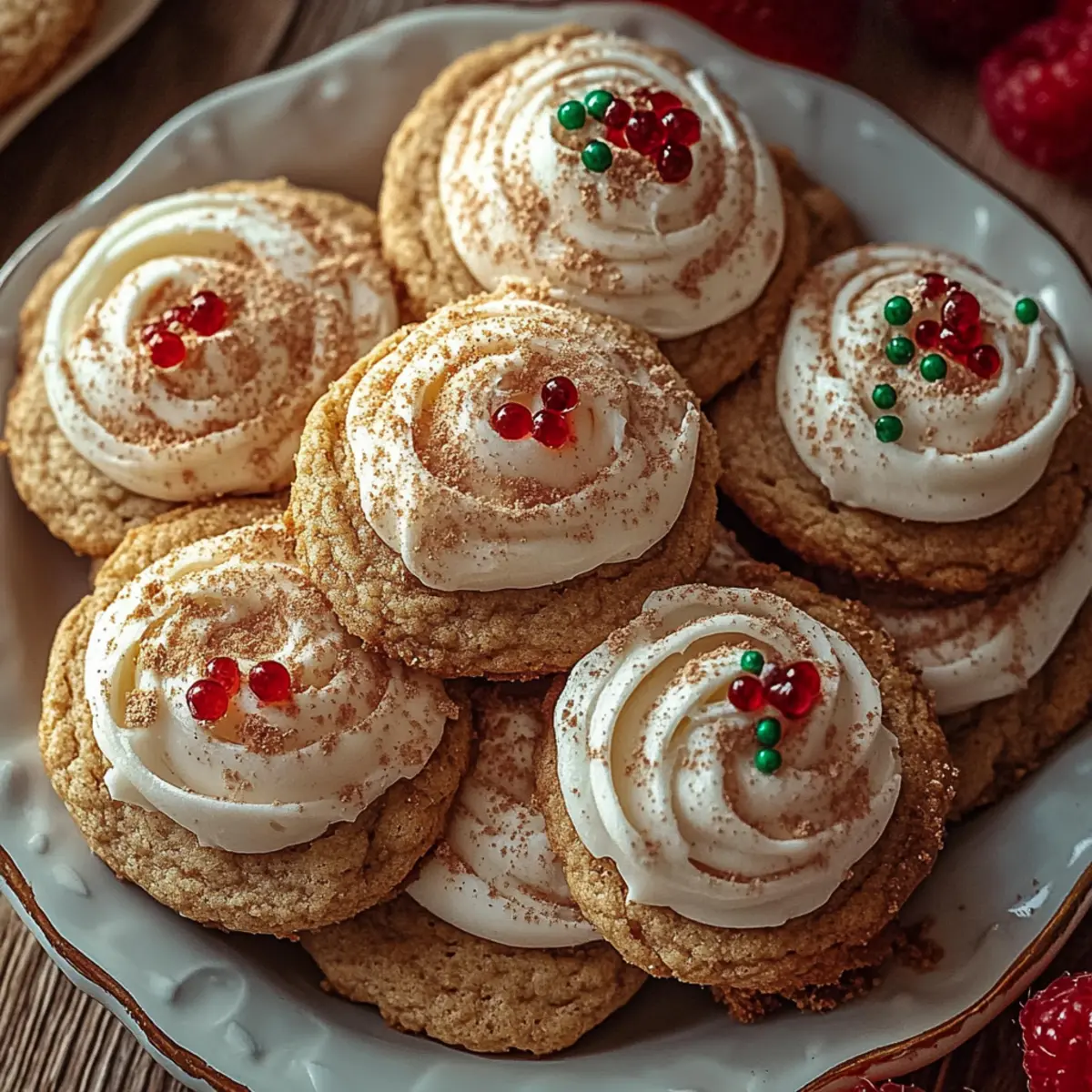 Festive Spiced Christmas Cookies
