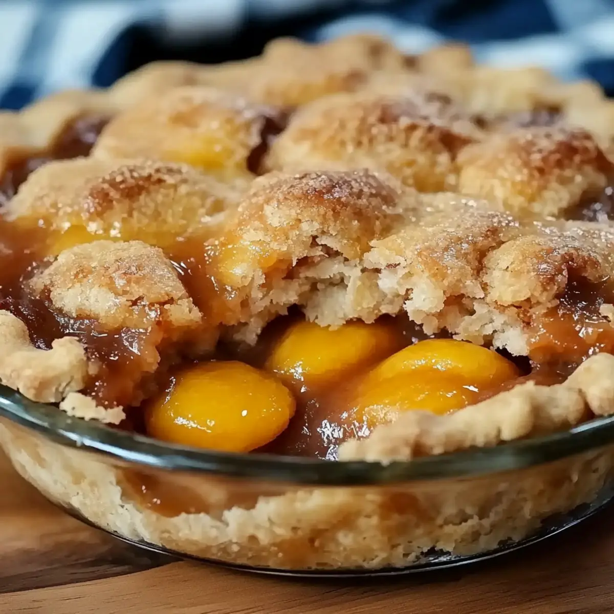 Fresh Southern Peach Cobbler