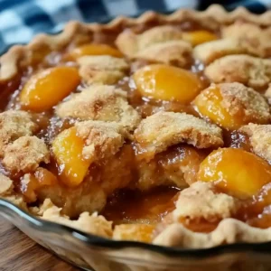 Fresh Southern Peach Cobbler