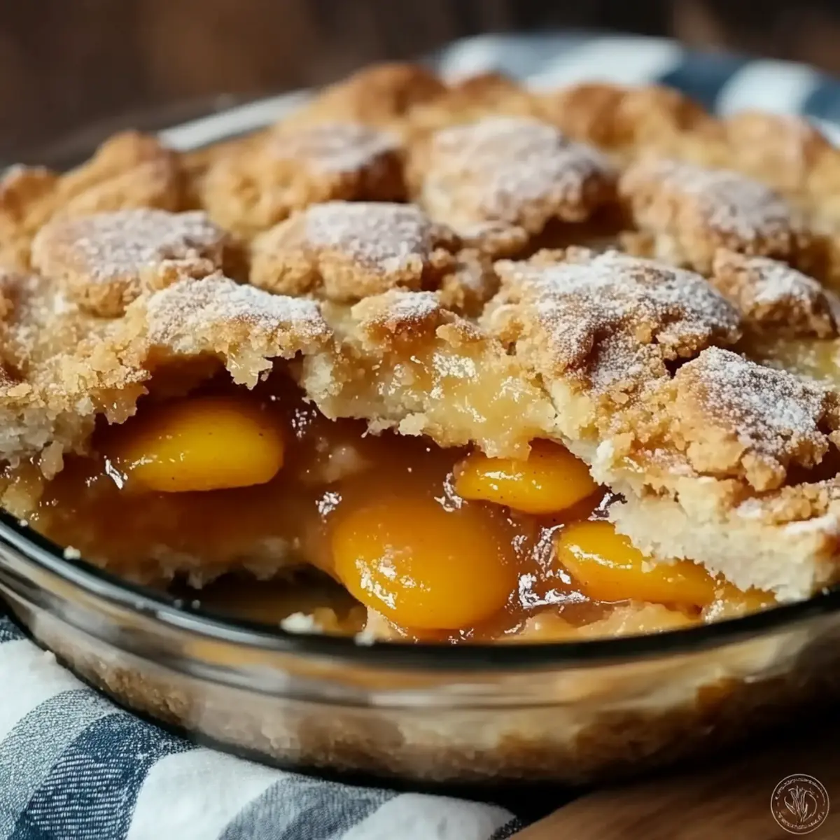 Fresh Southern Peach Cobbler