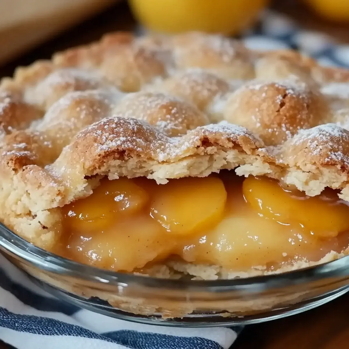 Fresh Southern Peach Cobbler