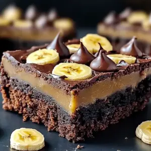 Fudgy Banana Bread Brownies