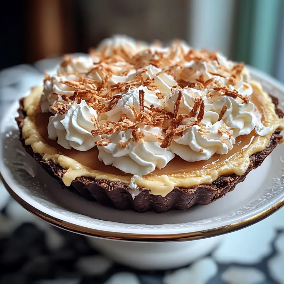 German Chocolate Pie