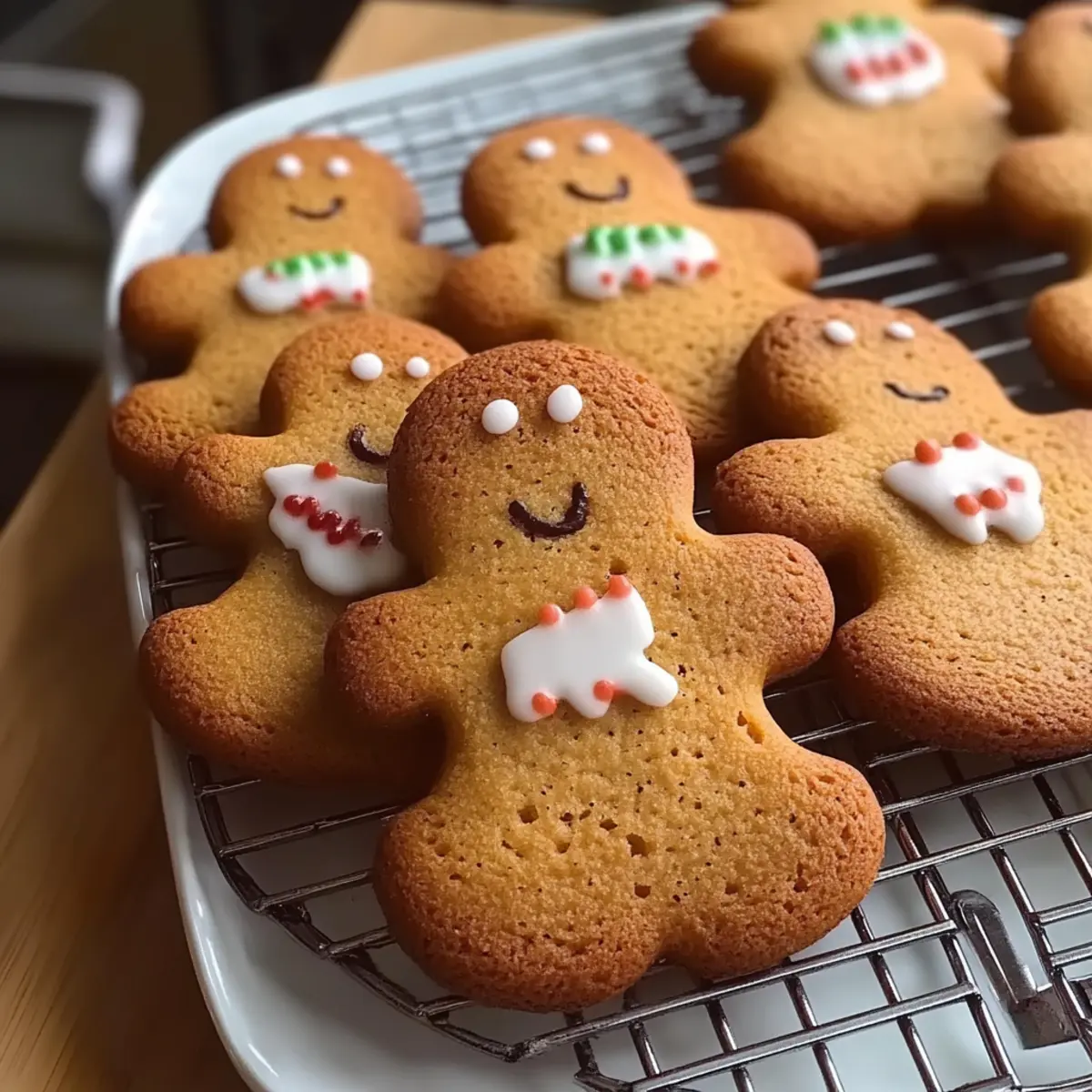 Gingerbread Man Cookies