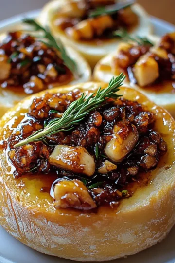 Goat Cheese Fig Jam Appetizer