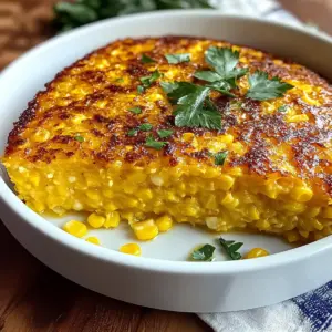Golden Honey-Glazed Corn Casserole