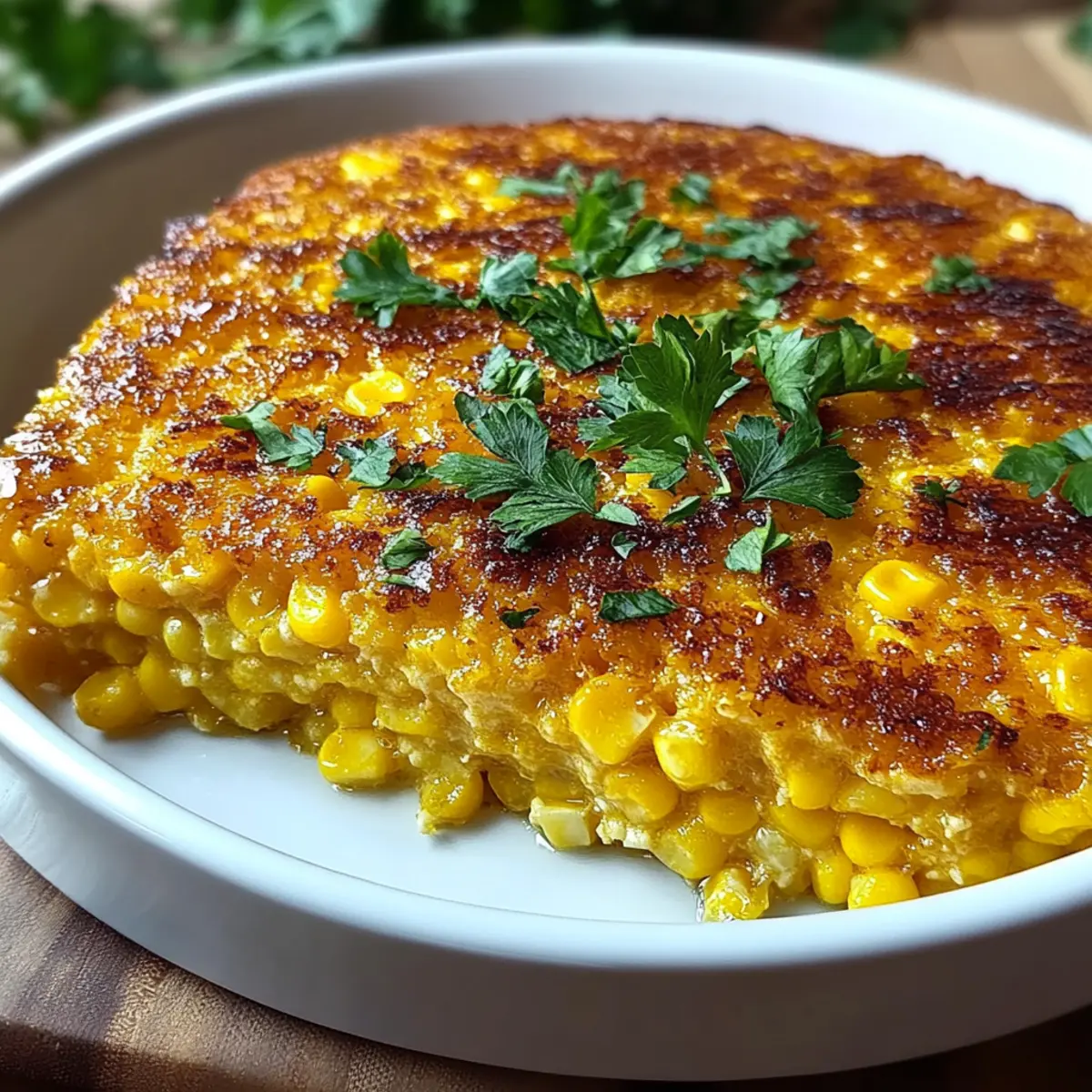 Golden Honey-Glazed Corn Casserole
