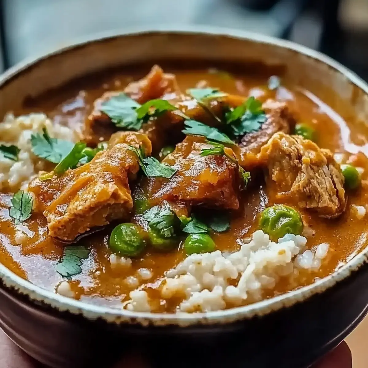 Grandma's Chili Verde and Spanish Rice