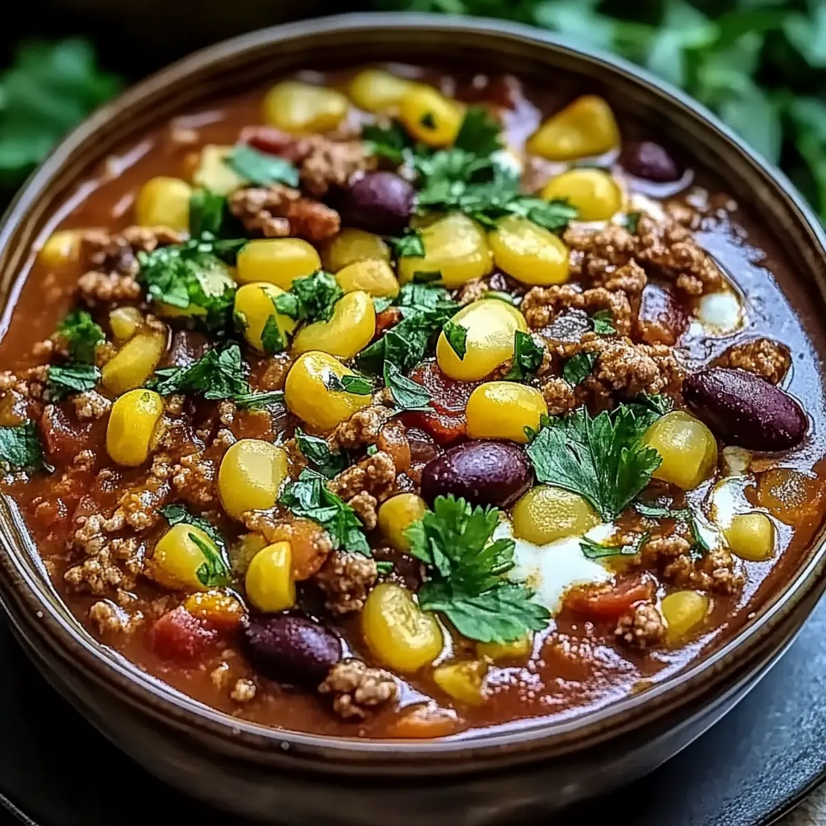 Ground Beef Stovetop Chili