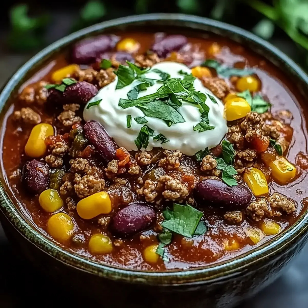 Ground Beef Stovetop Chili