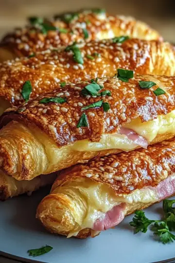 Ham and Cheese Sticks