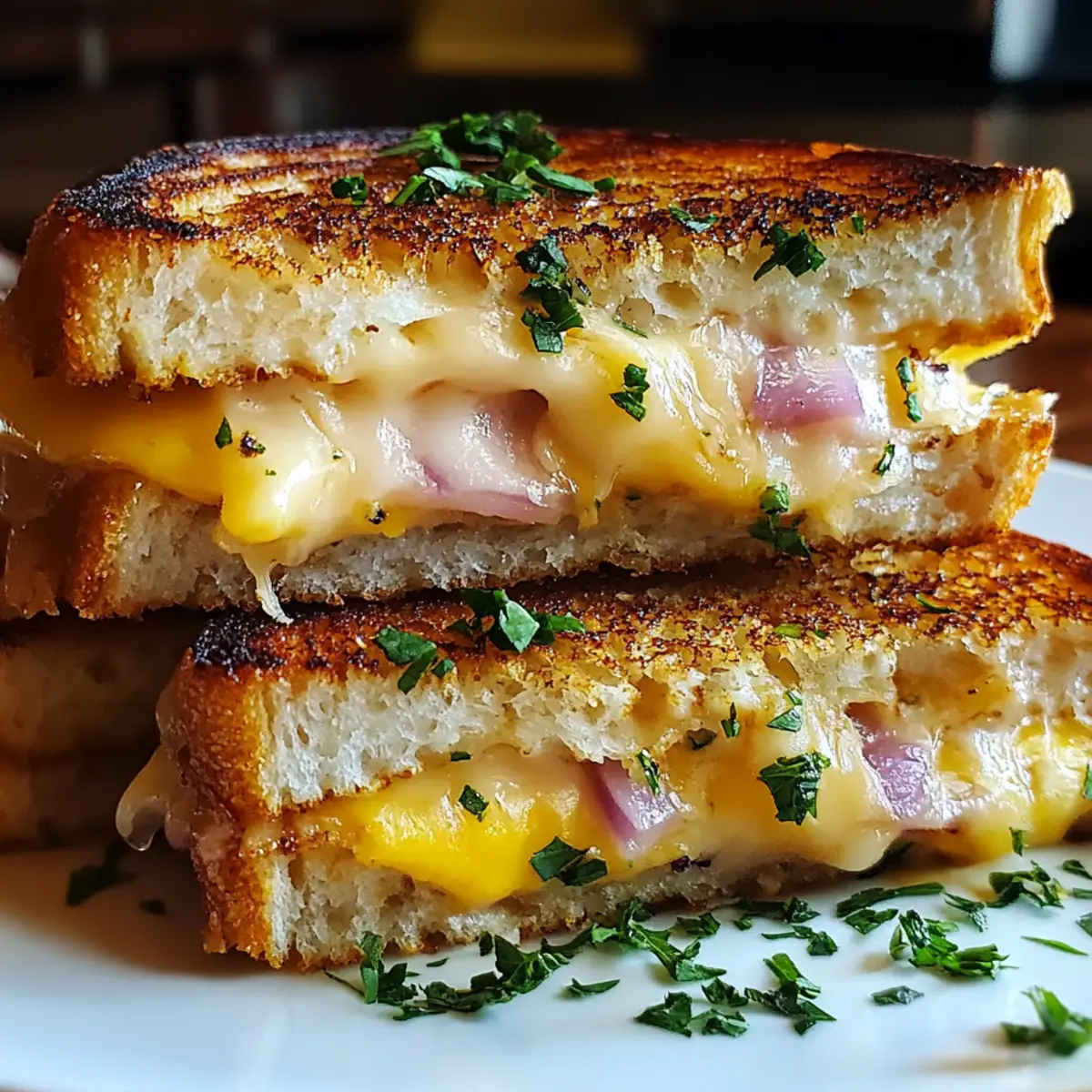 Hawaiian Roll Grilled Cheese
