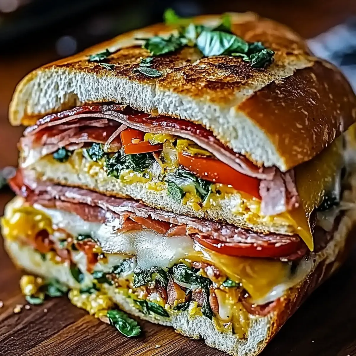 Italian Muffuletta Sandwich