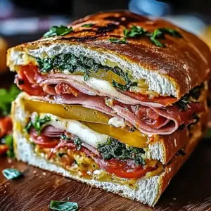 Italian Muffuletta Sandwich