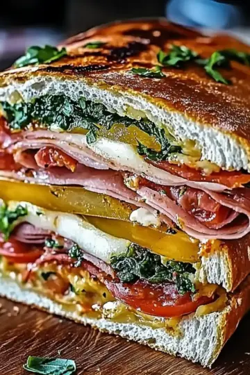Italian Muffuletta Sandwich