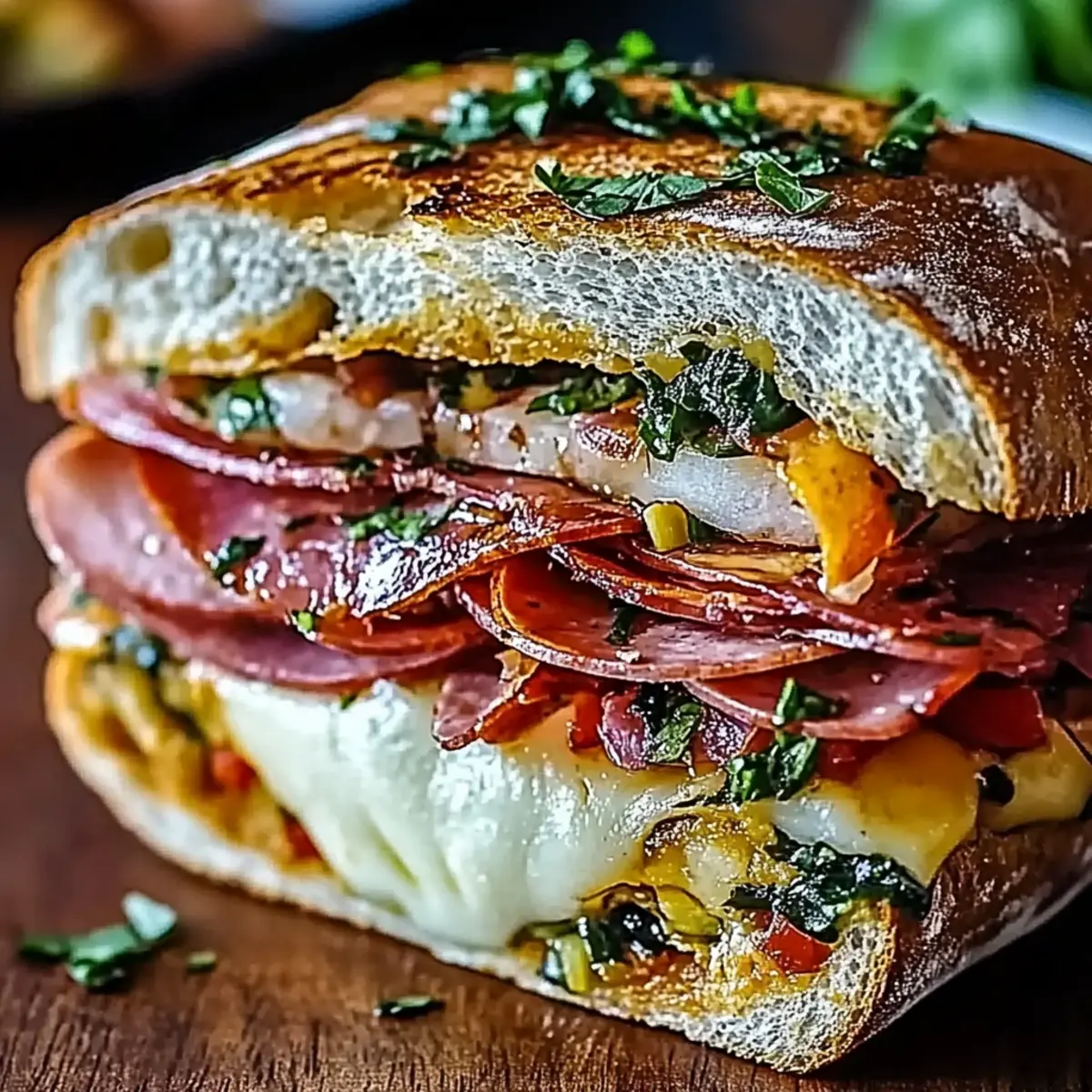 Italian Muffuletta Sandwich