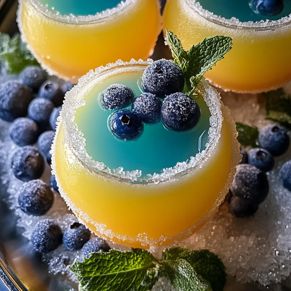 Jack Frost Mimosas