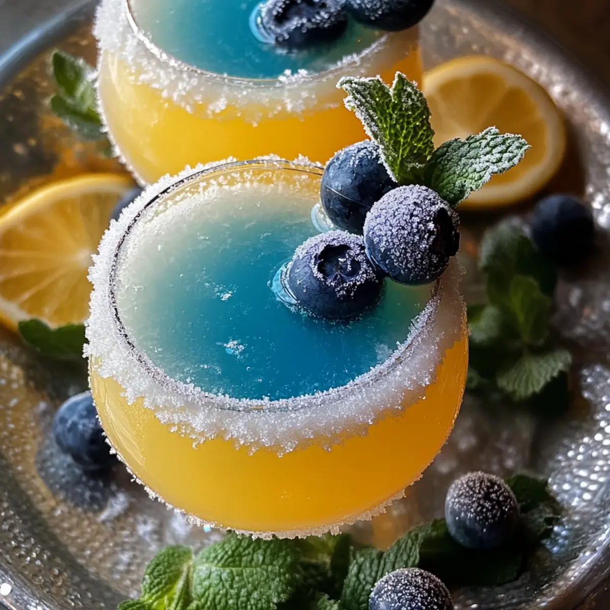 Jack Frost Mimosas