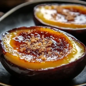 Japanese Sweet Potato Crème Brûlée