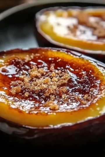 Japanese Sweet Potato Crème Brûlée