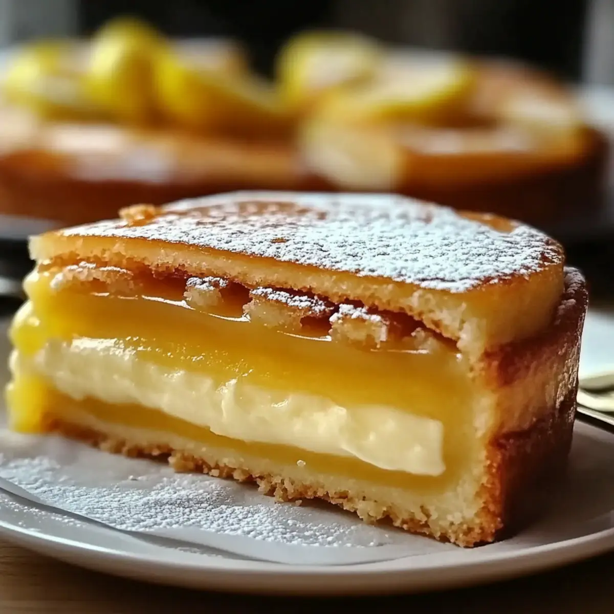 Lemon Custard Cake