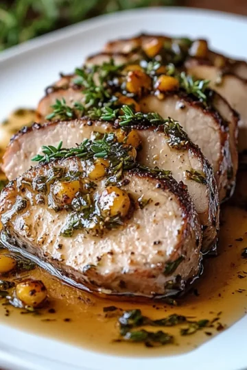 Maple Dijon Pork Tenderloin