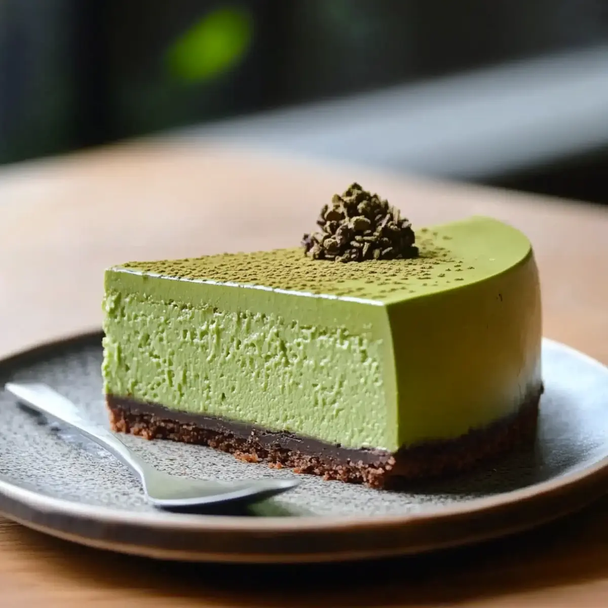 Matcha Japanese Cheesecake
