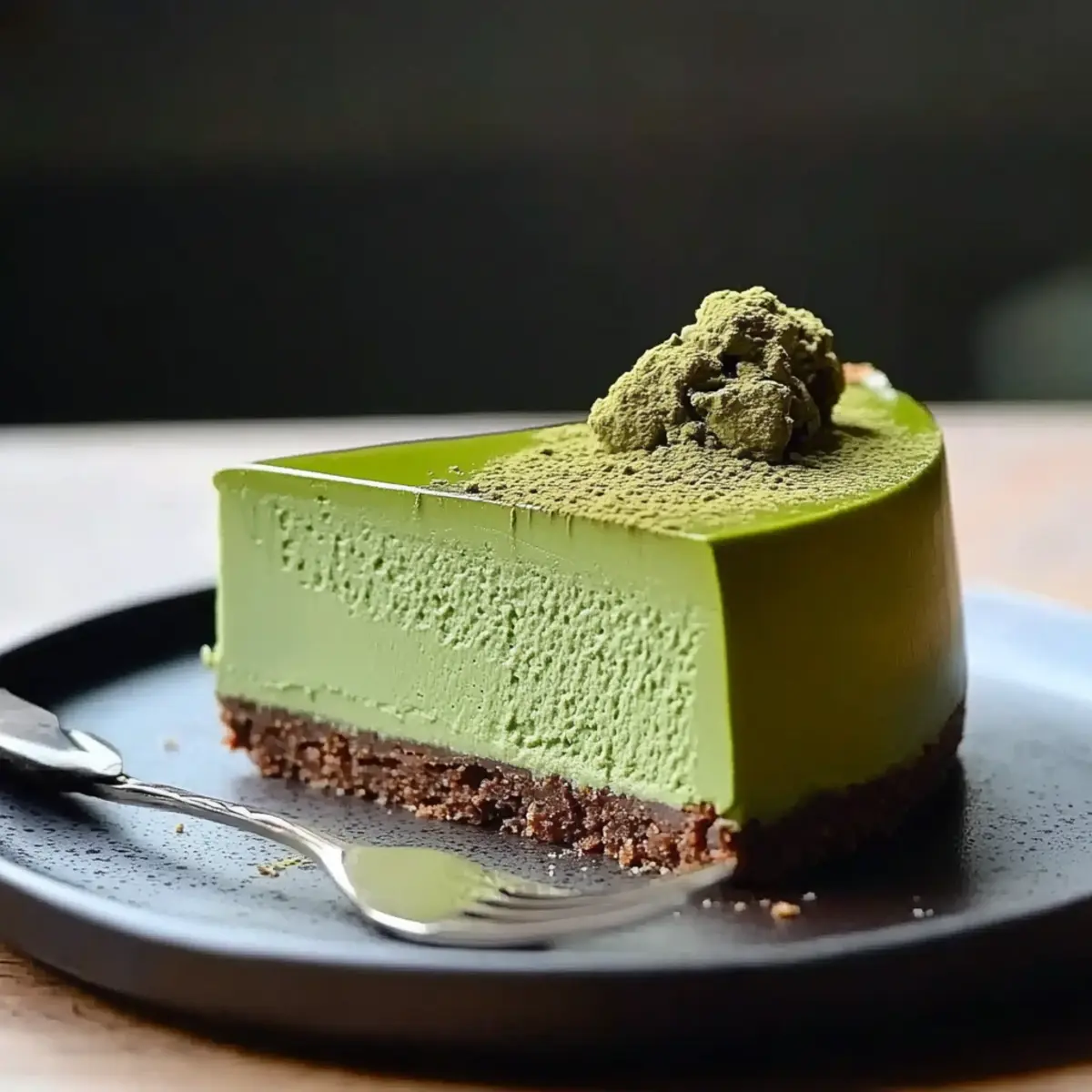 Matcha Japanese Cheesecake