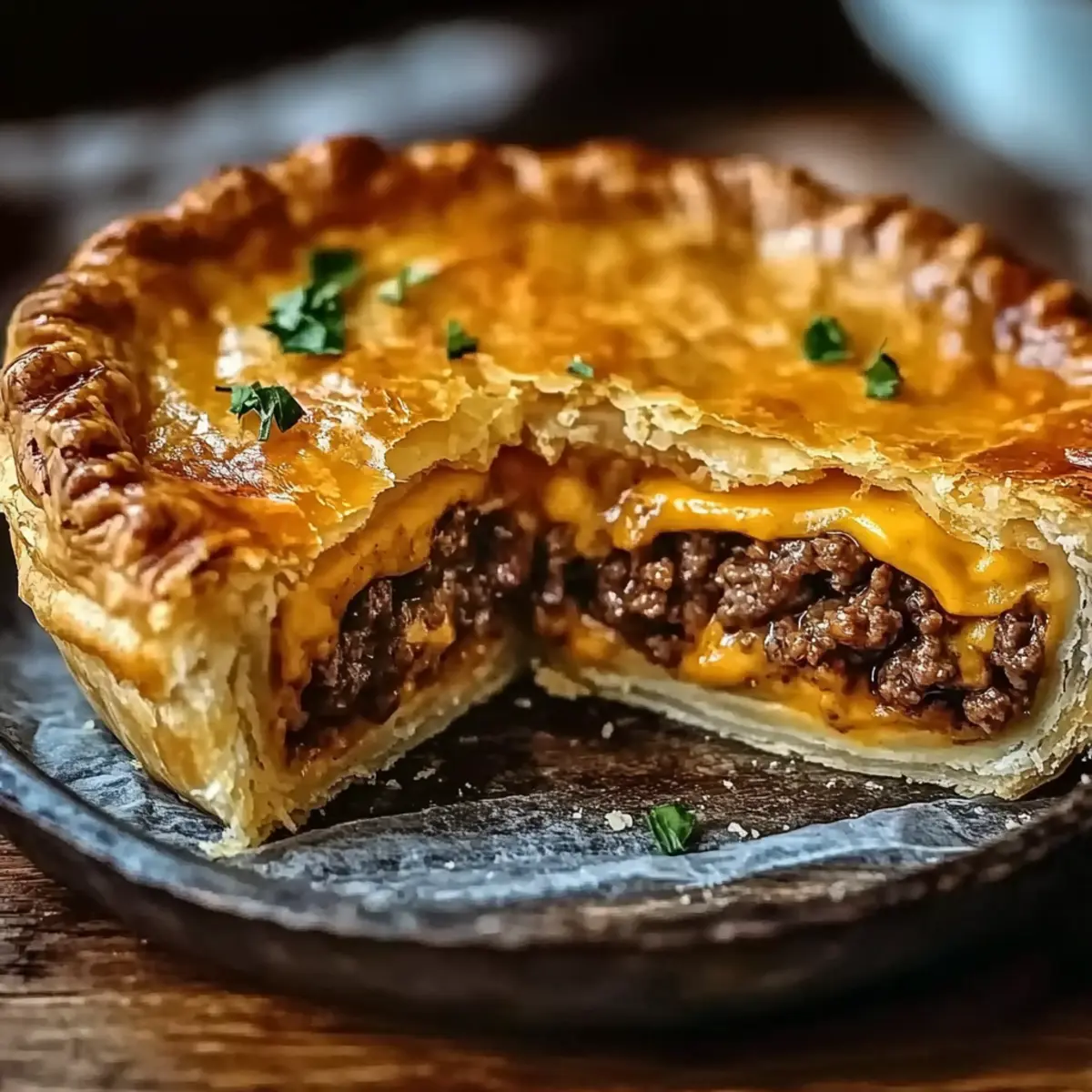 One-Pan Cheeseburger Pie Dinner
