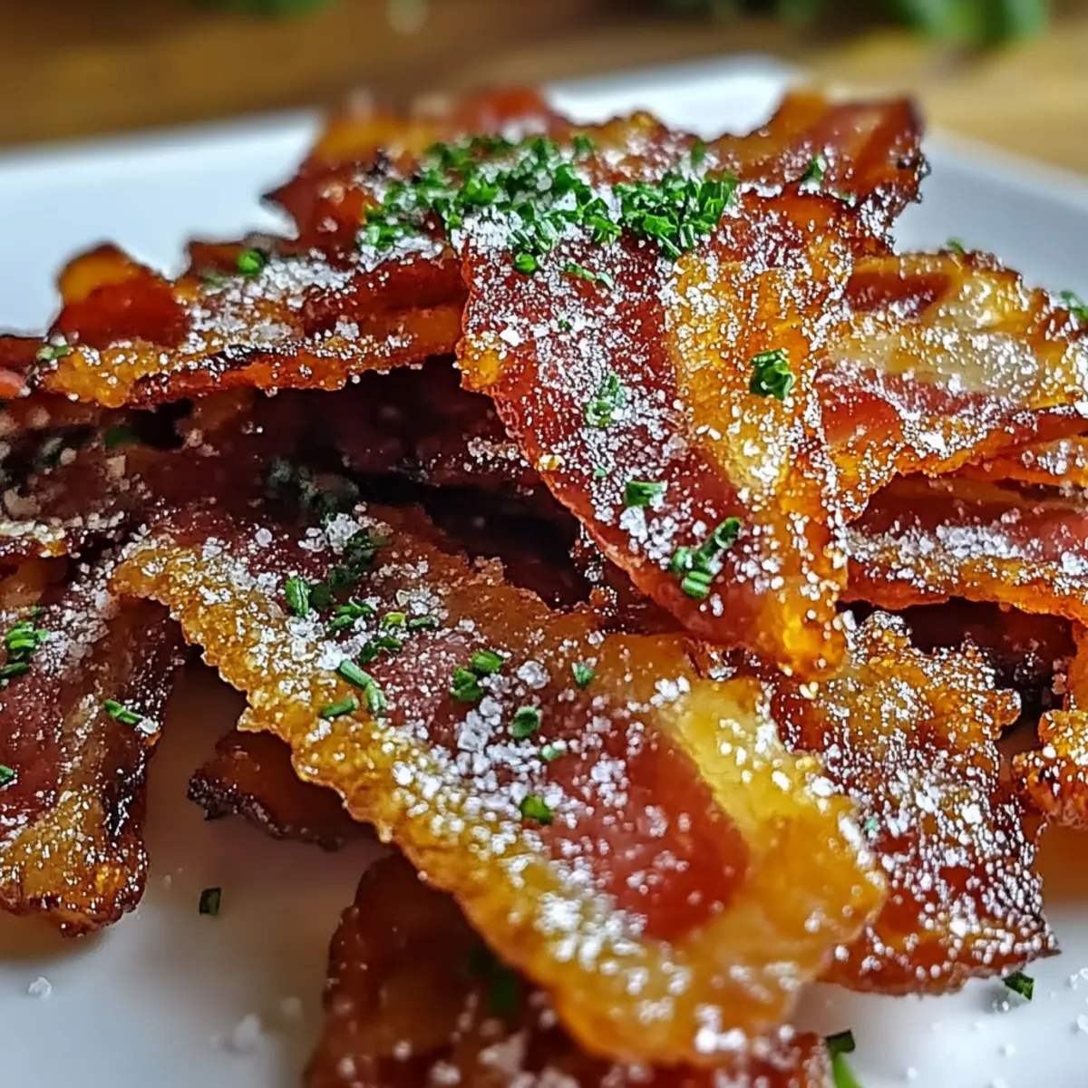 Parmesan Candied Bacon Crackers